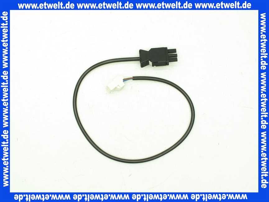 24505012022 Weishaupt Steckerkabel Nr. 3 EC-Gebläse PA