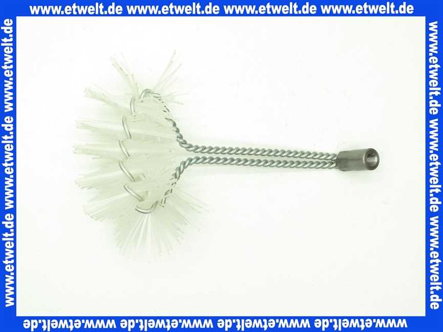 40015000057 Weishaupt Segmentbürste 235 X 100/ 165 X 80 gebogen mit M10 Innengewinde Polyamid-