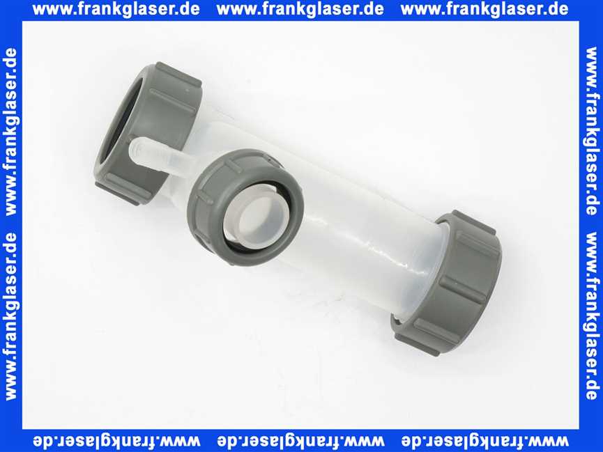 40015050022 Weishaupt Siphon transparent WBM