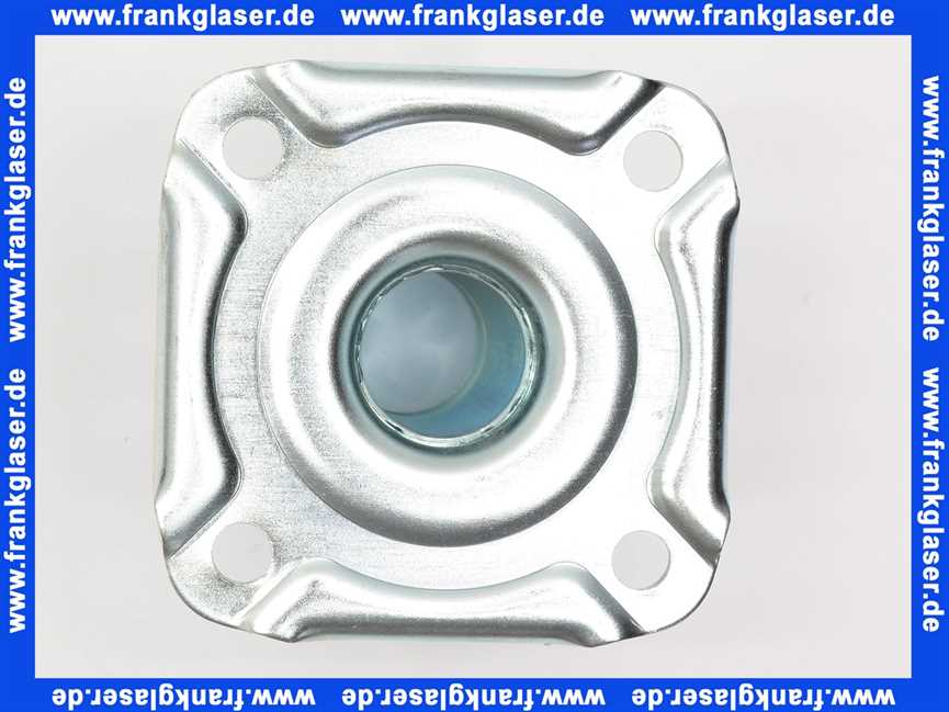 40111001262 Weishaupt Gewindeflansch R 1 für Profildichtung