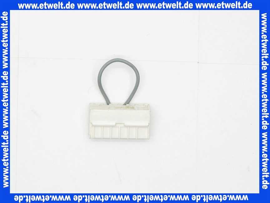 40311022042 Weishaupt Schaltbrücke grau POS. X2.15 7-POLIG