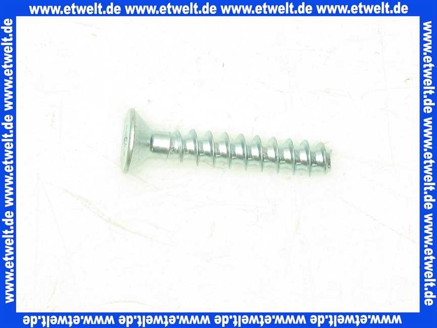 409251 Weishaupt Schraube 6 x 35 (Spanplattenschraube) pozidrive Kopfform wie DIN 7982