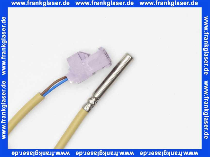 41115022102 Weishaupt Kesselfühler QAZ 21 mit Stecker 2-polig Nr. 7 violett 1500 mm lang