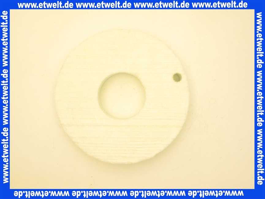41135001317 Weishaupt Isolierung Brennkammerdeckel unten WTU 35-55-S