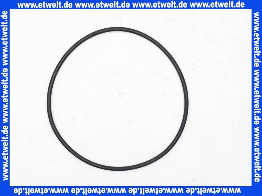 445051 Weishaupt O-Ring 140 x 3 NBR70 DIN ISO 3601 Perbunan schwarz, für Filter WF 515/1