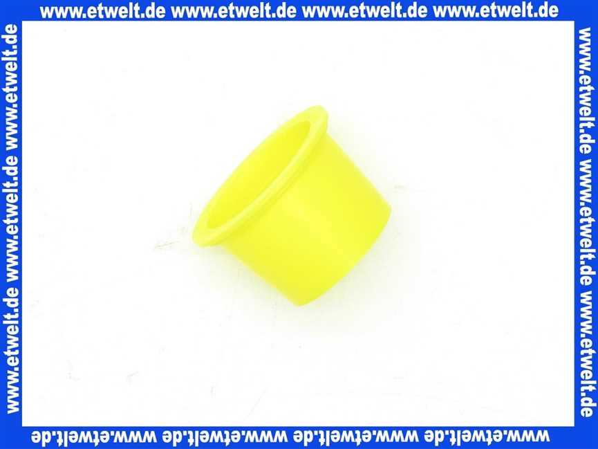 446073 Weishaupt Stopfen U 20 GPN 610 gelb