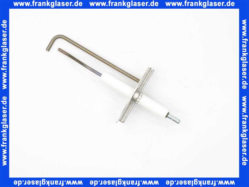 45025030067 Weishaupt Ionisationselektrode WTG14-34 N/F mit Masseelektrode