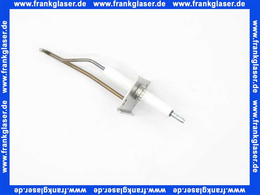 45025030067 Weishaupt Ionisationselektrode WTG14-34 N/F mit Masseelektrode