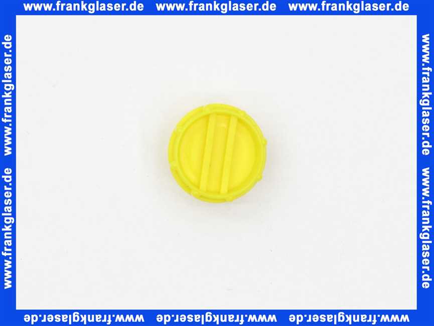 452889 Weishaupt Stopfen G 3/8 GPN 700 gelb