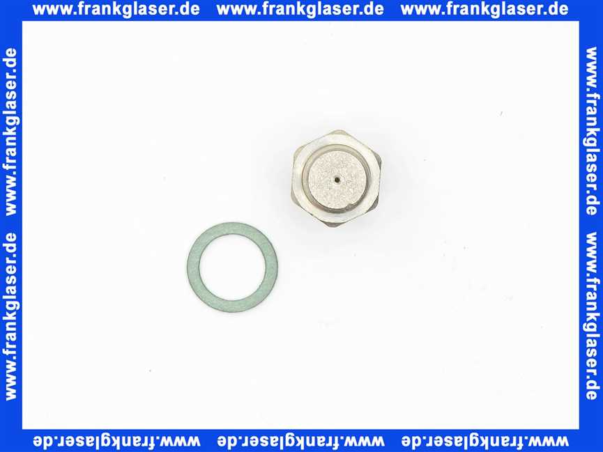 453005 Weishaupt Druckmessnippel G 1/4 A mit Dichtring