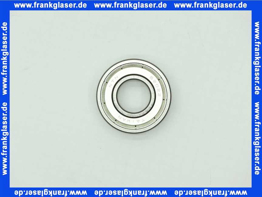 460002 Weishaupt Kugellager 6202ZZP63E/L224Q55 DIN 625 geräuschgeprüft Abmessung 15 x 35 x 11