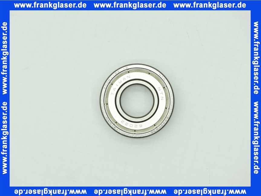 460002 Weishaupt Kugellager 6202ZZP63E/L224Q55 DIN 625 geräuschgeprüft Abmessung 15 x 35 x 11