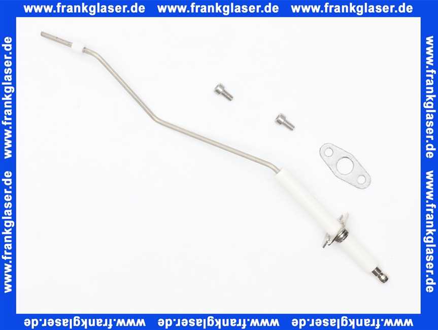 46101130212 Weishaupt Ionisationselektrode-Set WTC-OW 15-A mit Dichtung und Befestigungsschrauben