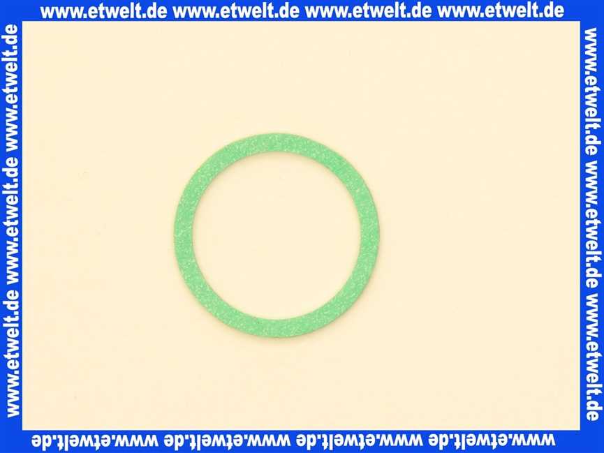 46101140287 Weishaupt Dichtung 26,5 x 32 x 2 DIN EN 1514-1 für Schottverschraubung G 3/4