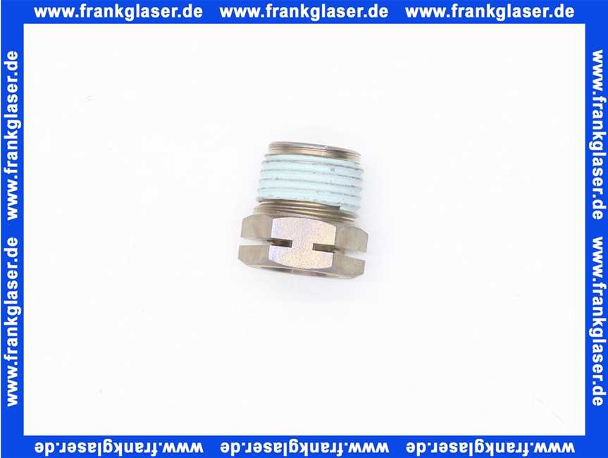 46201130087 Weishaupt Nippel R1/2 X DI=15 SW22 für Drucksensor