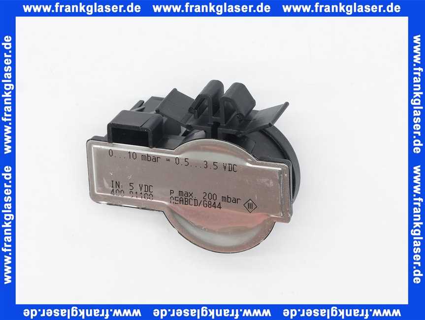 46201130162 Weishaupt Drucksensor Luft WTC-OB-A -Ersatzteil- inkl. Zusatzblatt