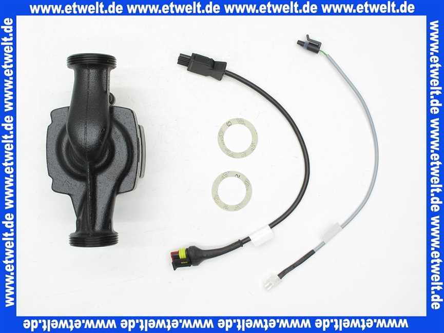 46241140072 Weishaupt Umwälzpumpe UPM3 25-75 WTC-OB 45-A - Ersatzteil -