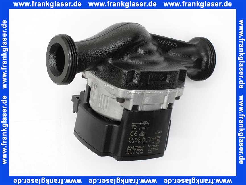 46241140082 Weishaupt Umwälzpumpe UPM3 25-75 180 X3 WTC-OB 14-45