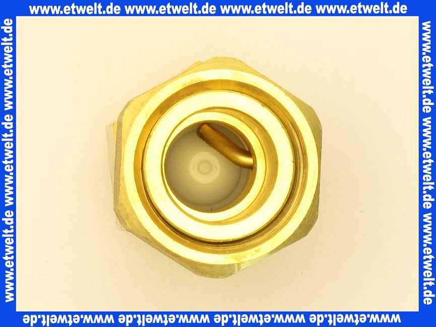 47110840017 Weishaupt Rückschlagklappe G3/4 x 3/4AG mit Schwerkraftbremse