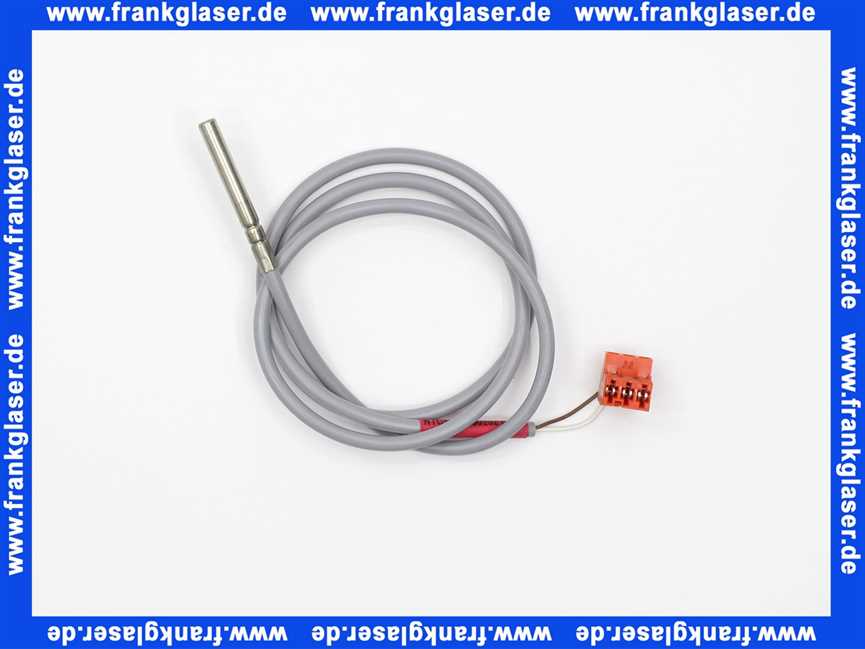 47112022052 Weishaupt Temperaturfühler NTC 12K mit Stecker für WAI (WTC-OW), WW-Fühler B3