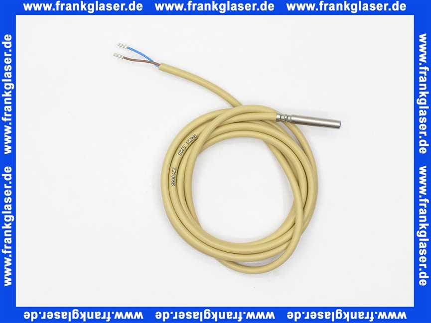 Weishaupt Temperaturfühler QAZ 21 Speicherfühler für Trinkwasserspeicher (WTU), Bitte bei der Montage Wärmeleitpaste verwenden