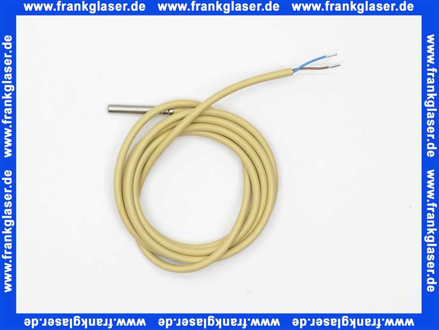 Weishaupt Temperaturfühler QAZ 21 Speicherfühler für Trinkwasserspeicher (WTU), Bitte bei der Montage Wärmeleitpaste verwenden