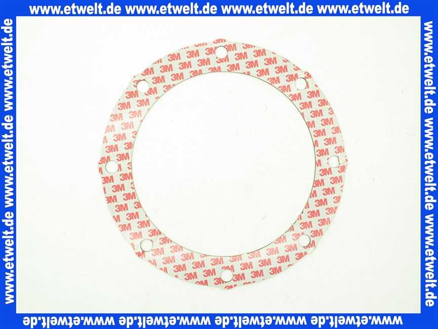 47160801197 Weishaupt Dichtung Blindflansch 278 x 205 x 3