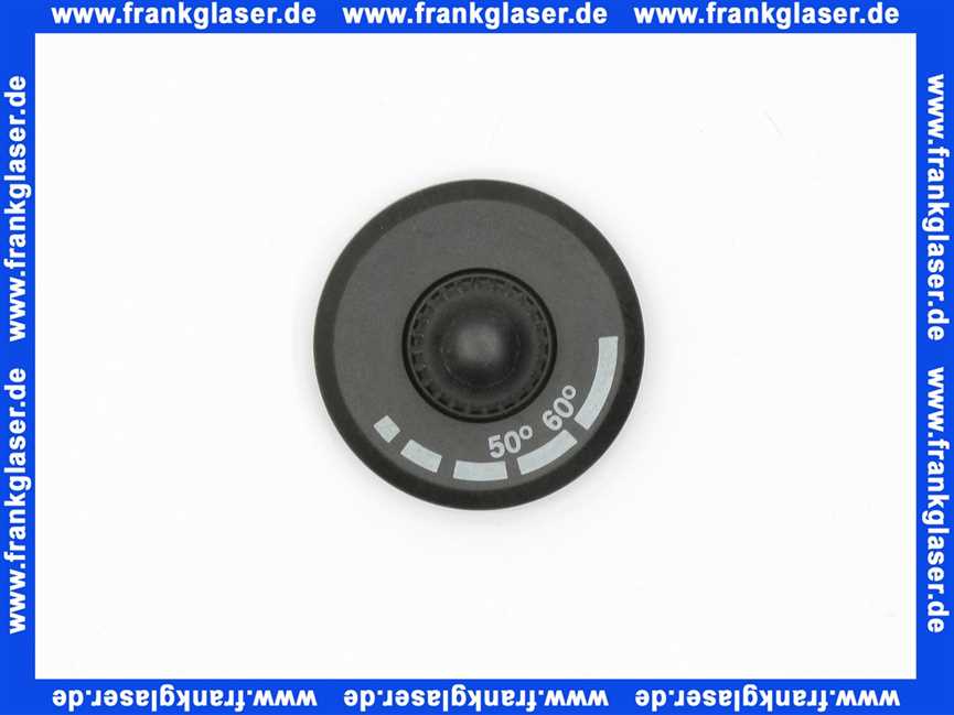 47315022057 Weishaupt Einstellknopf für Temperaturregler ABS