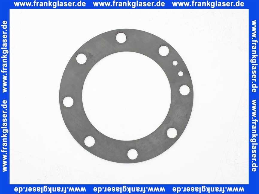 47600001197 Weishaupt Flanschdichtung D172 x d114 x 3 EPDM