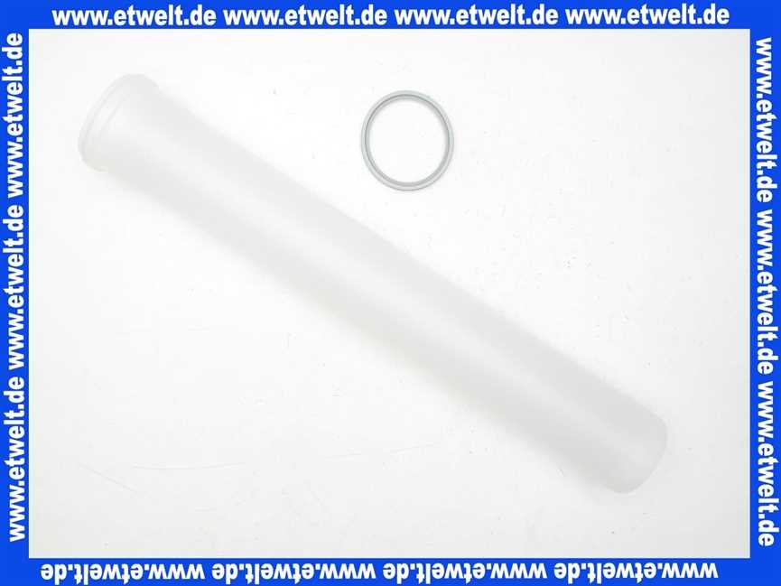 48000005017 Weishaupt Rohr PP, DN 80, 0,5 m