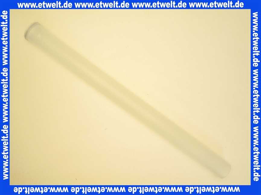 48000005027 Weishaupt Rohr PP, DN 80, 1,0 m