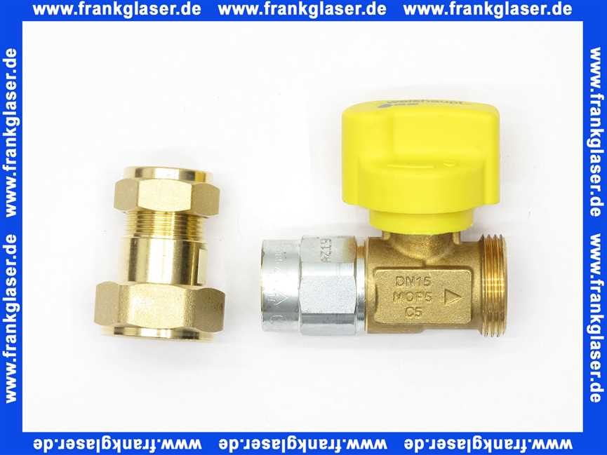 48000007342 Weishaupt Gas-Durchgangshahn Rp 1/2 I x 18 mm Typ GAH-D für WTC 15/25/32-A