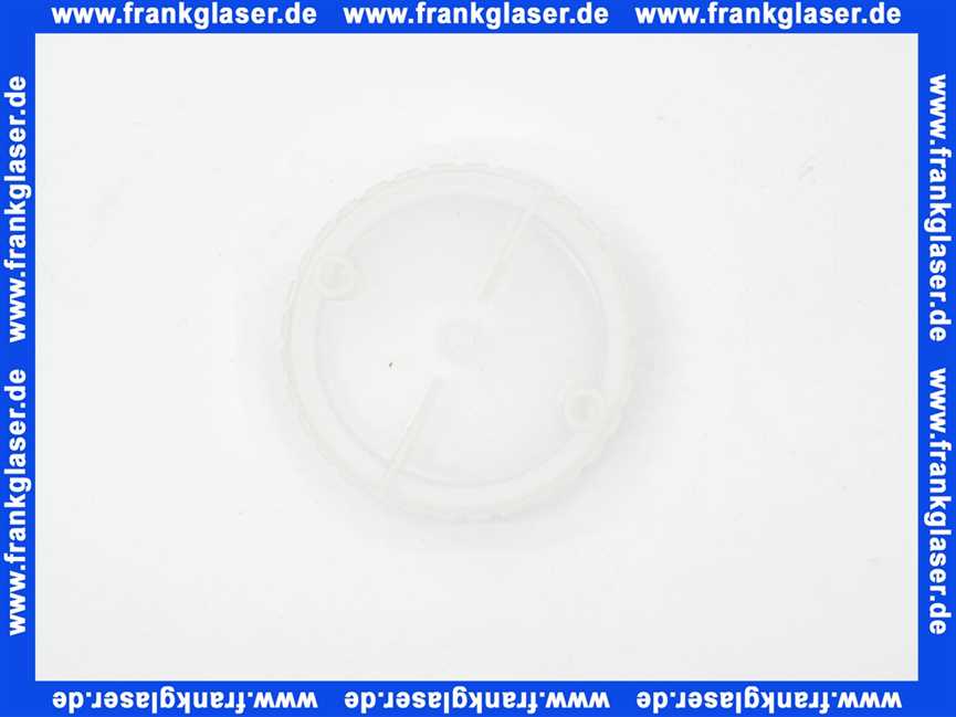 48000010287 Weishaupt Revisionsdeckel PP DN 80 abgedreht