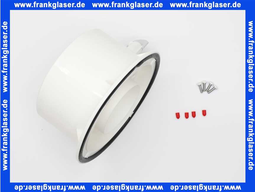 48000010902 Weishaupt Kesselanschlussstück weiß DN 125/80 PP