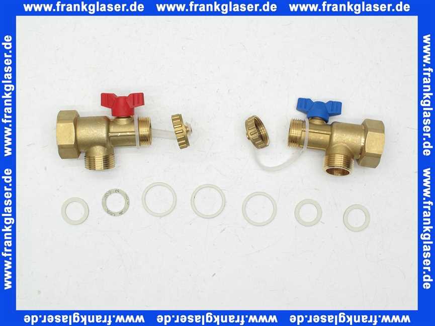 48001000262 Weishaupt Aqua-Anschlussgruppe WHASol 1.0 mit Winkelverschraubung VL/RL 1 x 3/4