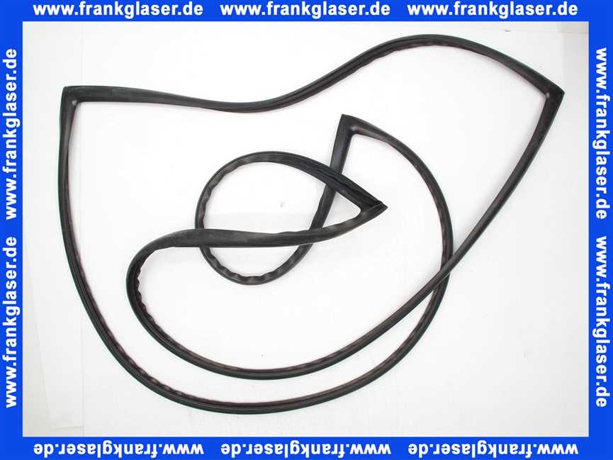 48002000037 Weishaupt Glashaltedichtung Rahmen WTS-F1