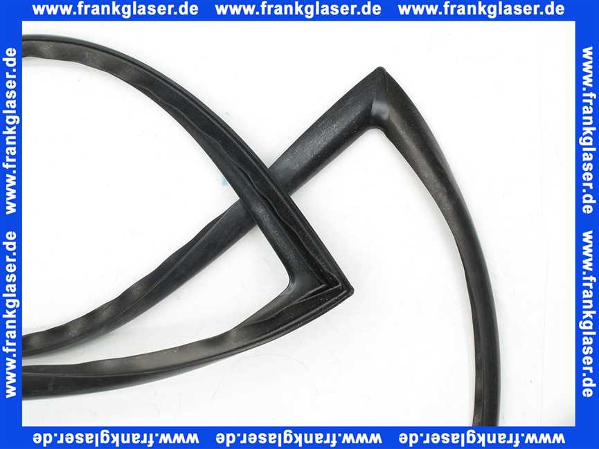 48002000037 Weishaupt Glashaltedichtung Rahmen WTS-F1