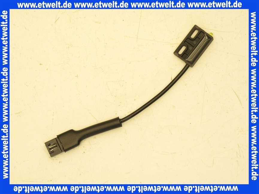 48002002867 Weishaupt Hallsensor 180 Imp/l mit Anschlusskabel