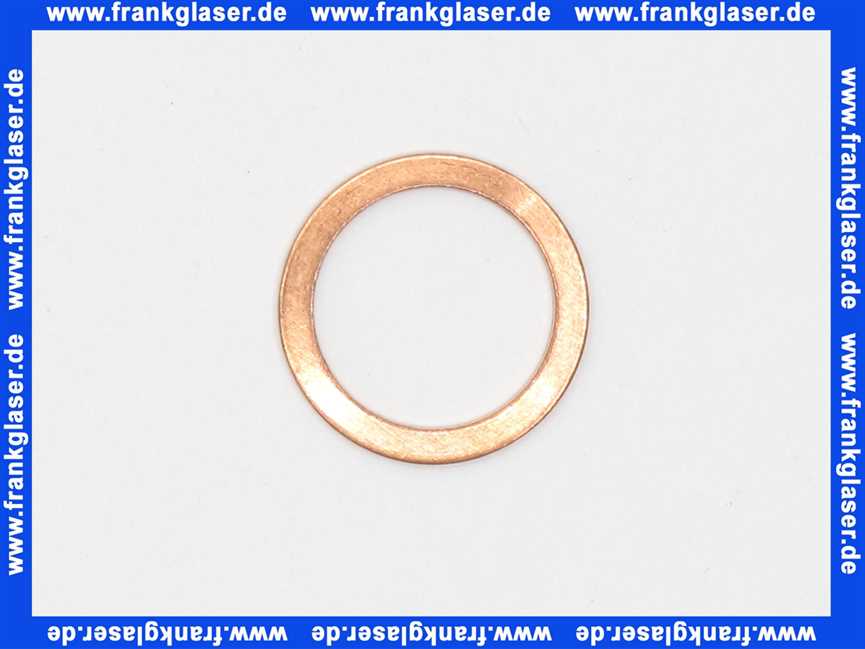 48003000012 Weishaupt 1 Stück Kupfer-Dichtring A18 x 24 x 1,5 Cu