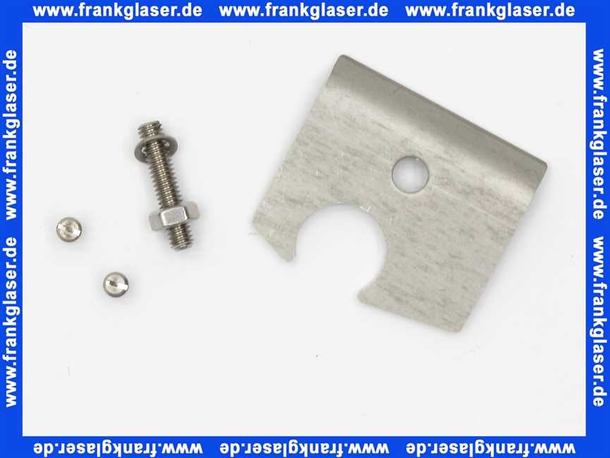 48010000072 Weishaupt Reparatur-Set Befestigung Zünd- und Ionisationselektrode WTC