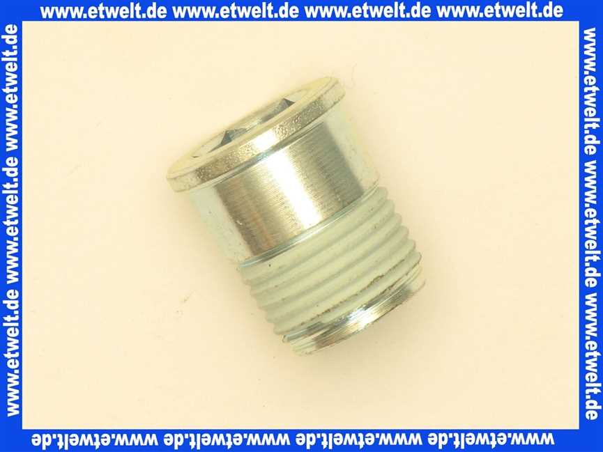 48101130097 Weishaupt Einschraubteil R 1/2 Wärmetauscher-PWT/ Speicher Rücklauf