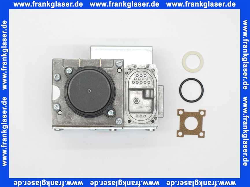 48101130132 Weishaupt Compakt-Gaskombiventil WTC 15-A mit Dichtungen u. O-Ring -Ersatzteil-