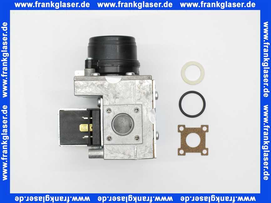 48101130132 Weishaupt Compakt-Gaskombiventil WTC 15-A mit Dichtungen u. O-Ring -Ersatzteil-