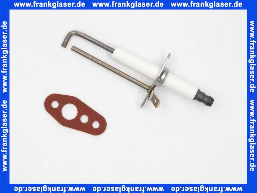 48101130172 Weishaupt Zündelektrode WTC 15/25/32-A mit Dichtung - Ersatz -