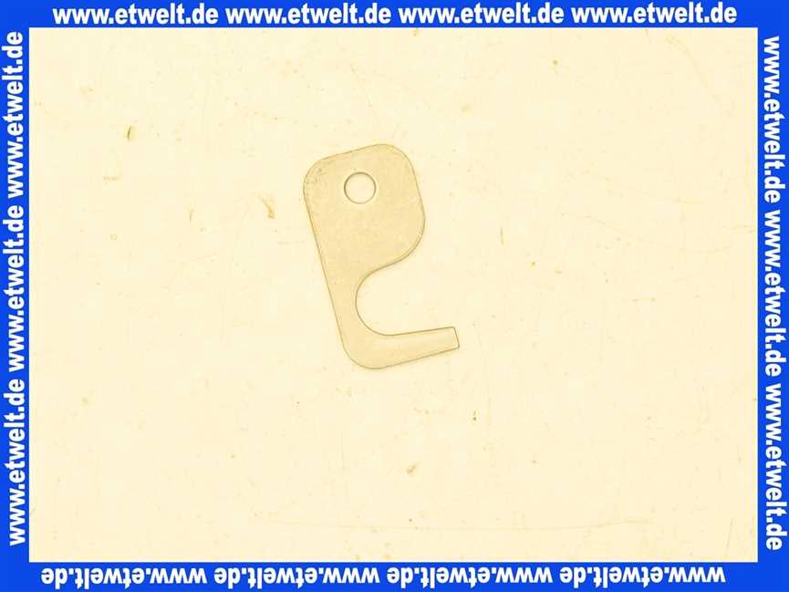 48101130277 Weishaupt Sicherungsblech Abgasfühler