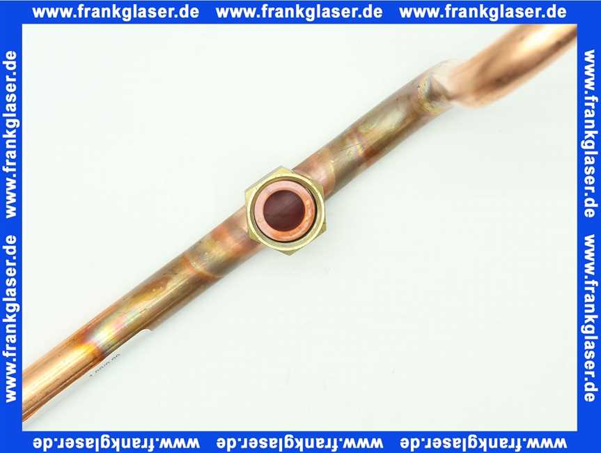 48101140062 Weishaupt Anschlussrohr Vorlauf mit Steckanschluss WTC 15-A