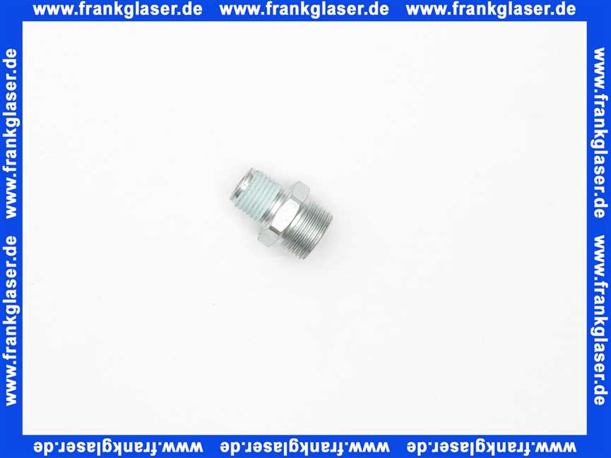 48101140127 Weishaupt Doppelnippel R1/4 x G3/8 Ausdehnungsgefäß