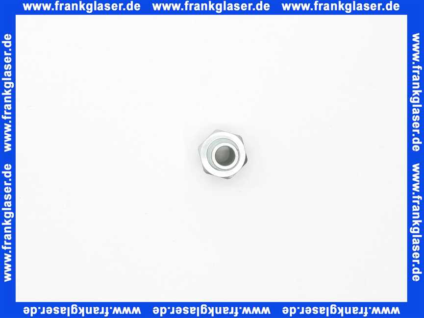 48101140127 Weishaupt Doppelnippel R1/4 x G3/8 Ausdehnungsgefäß