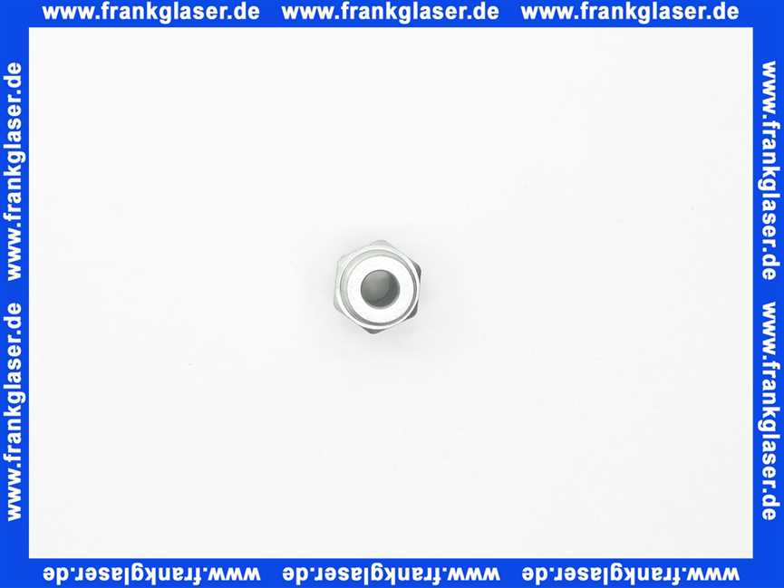 48101140127 Weishaupt Doppelnippel R1/4 x G3/8 Ausdehnungsgefäß