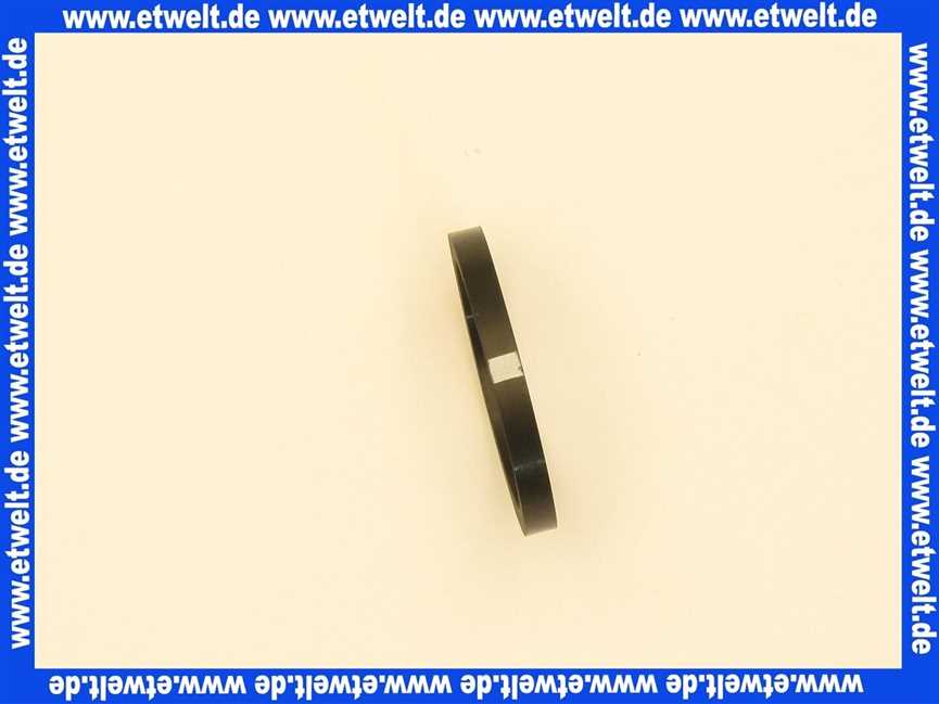 48101140217 Weishaupt Dichtung Siphon Überwurfmutter G 1 1/4